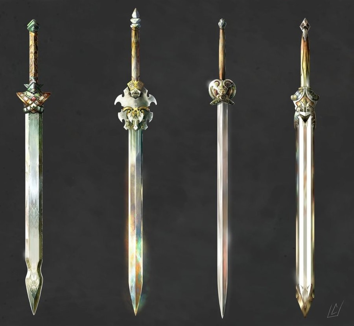 Средневековые мечи фэнтези